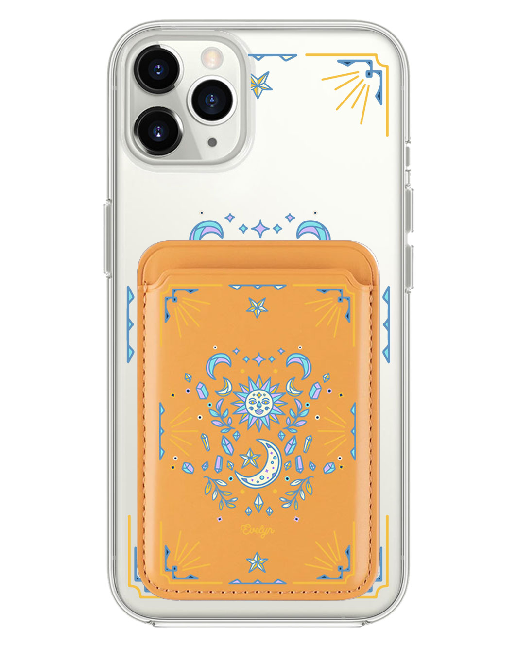 iPhone Magnetic Wallet Case - Cosmic Dream