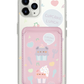 iPhone Magnetic Wallet Case - Cupcake