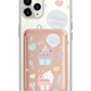 iPhone Magnetic Wallet Case - Cupcake