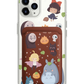 iPhone Magnetic Wallet Case - Ghibli