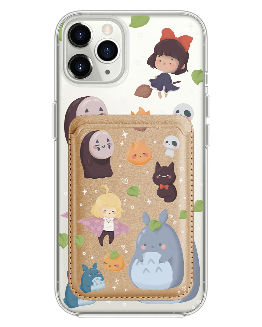 iPhone Magnetic Wallet Case - Ghibli