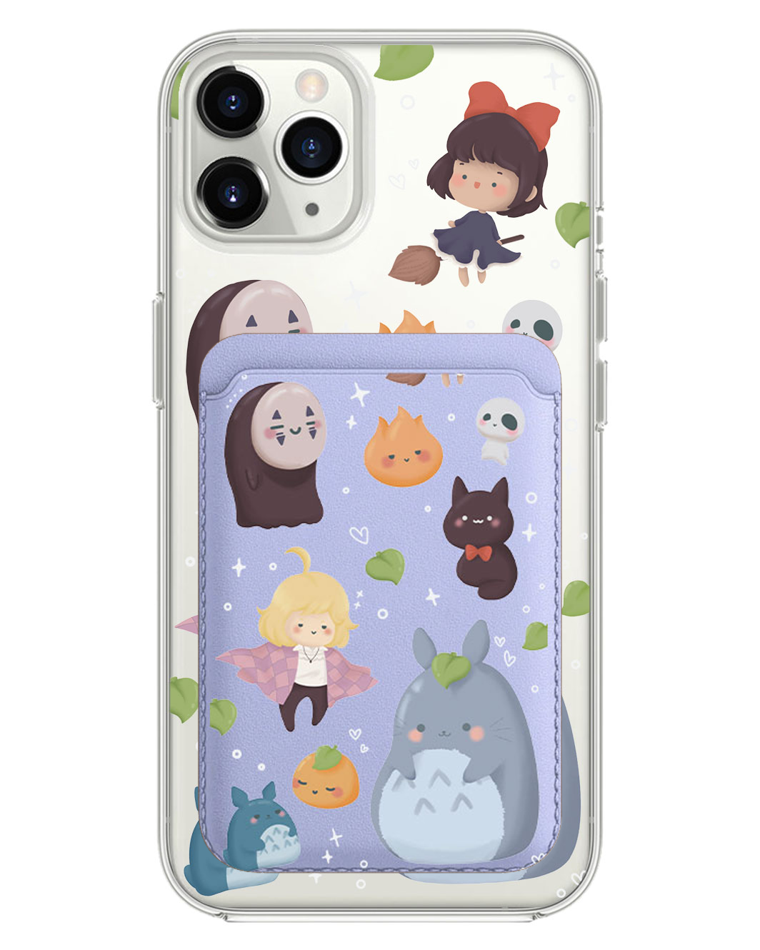 iPhone Magnetic Wallet Case - Ghibli