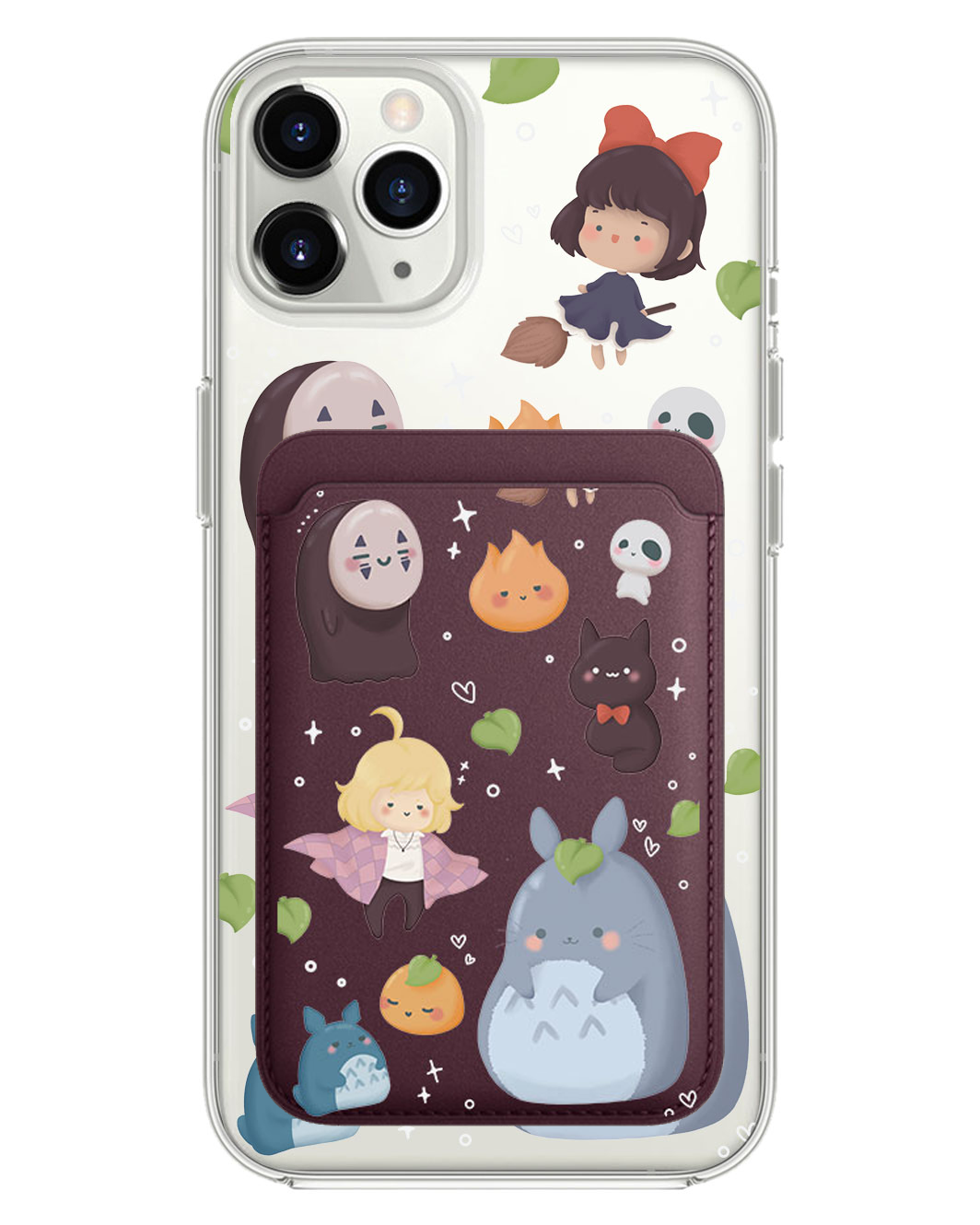 iPhone Magnetic Wallet Case - Ghibli