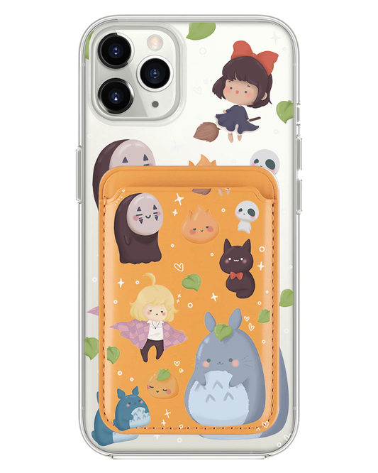 iPhone Magnetic Wallet Case - Ghibli