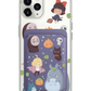 iPhone Magnetic Wallet Case - Ghibli