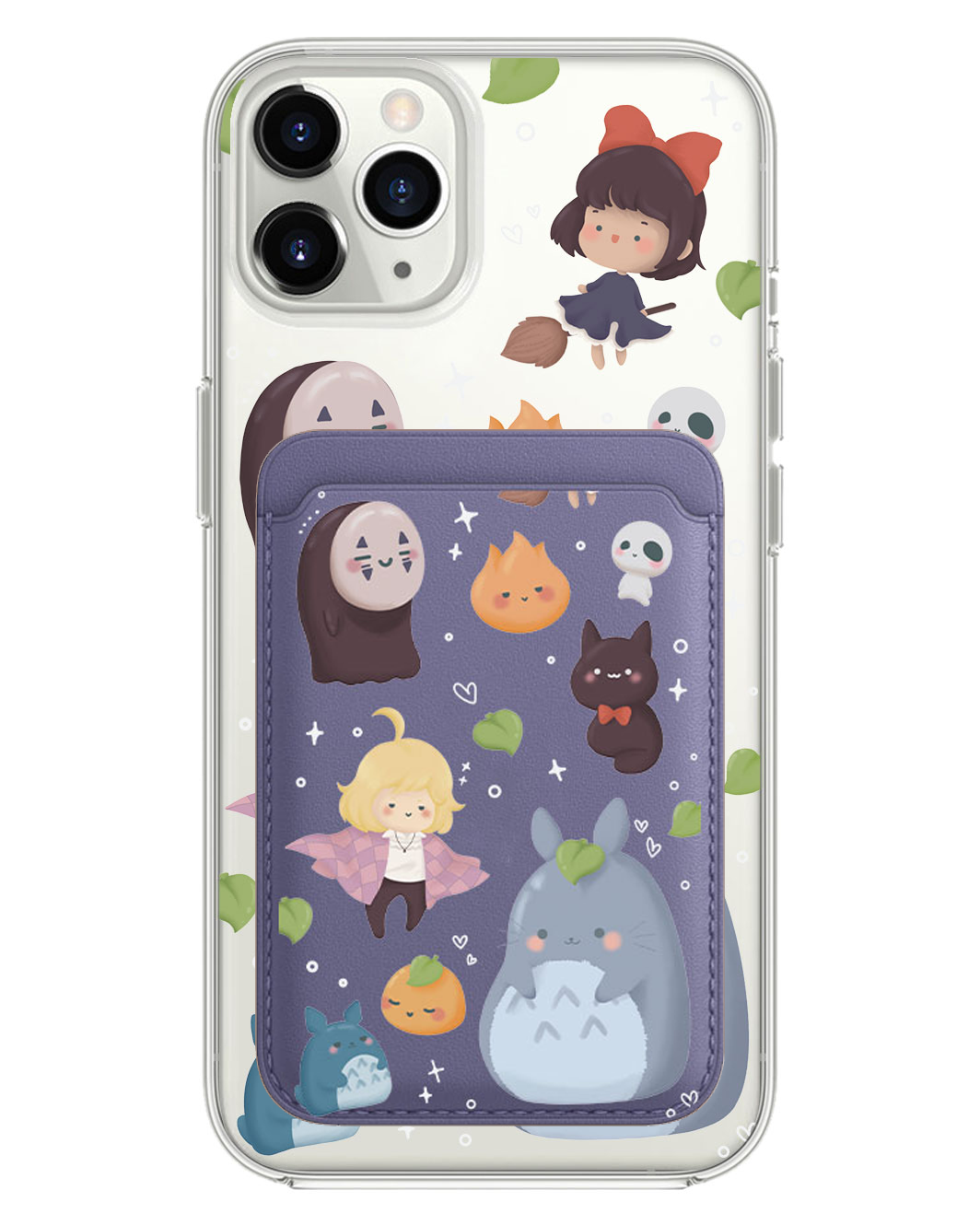 iPhone Magnetic Wallet Case - Ghibli