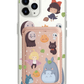 iPhone Magnetic Wallet Case - Ghibli