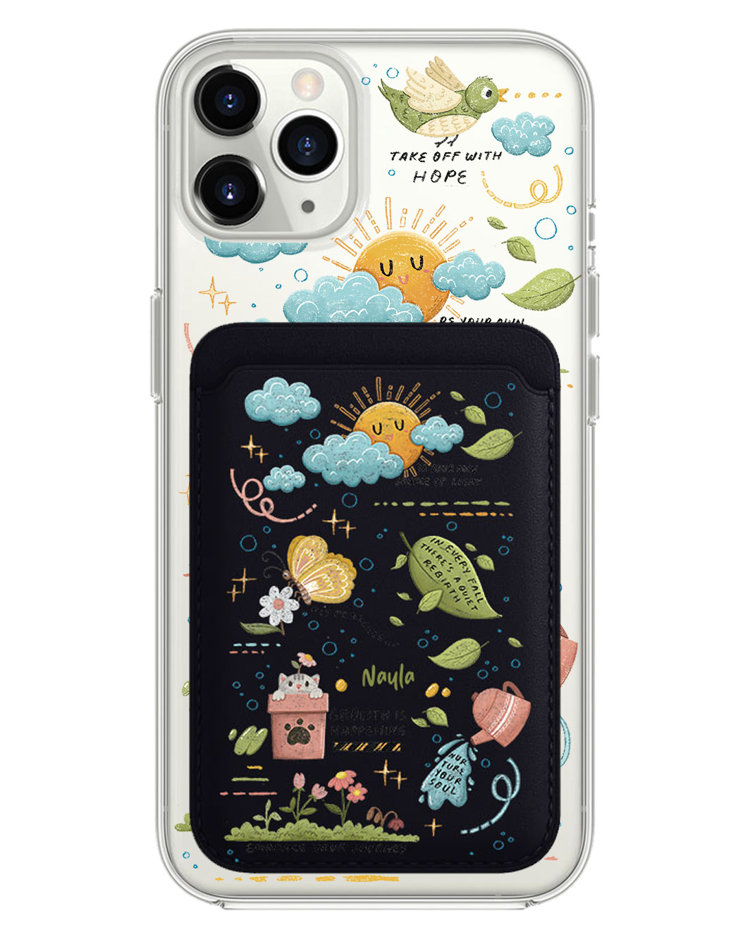 iPhone Magnetic Wallet Case -  Growth