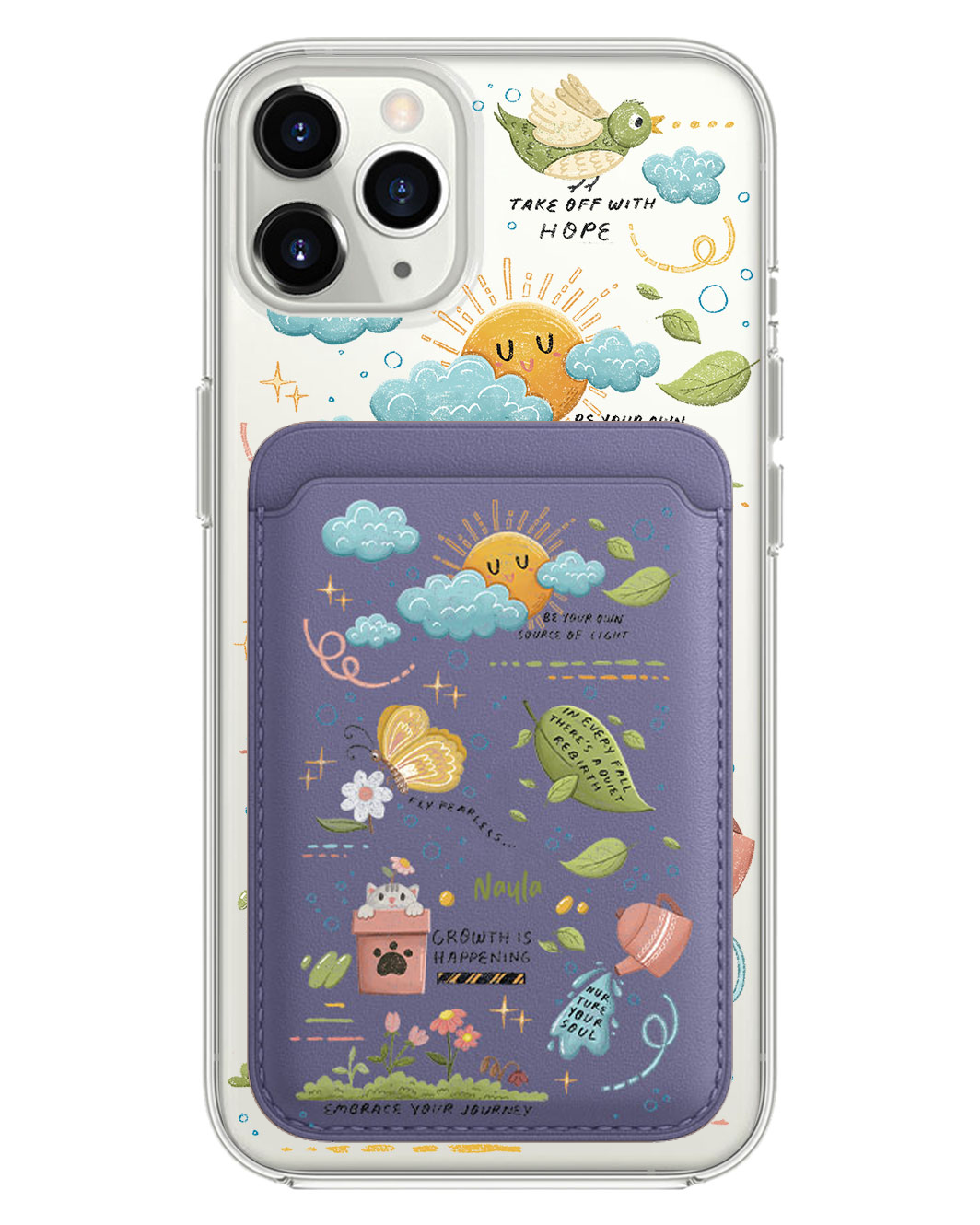 iPhone Magnetic Wallet Case -  Growth