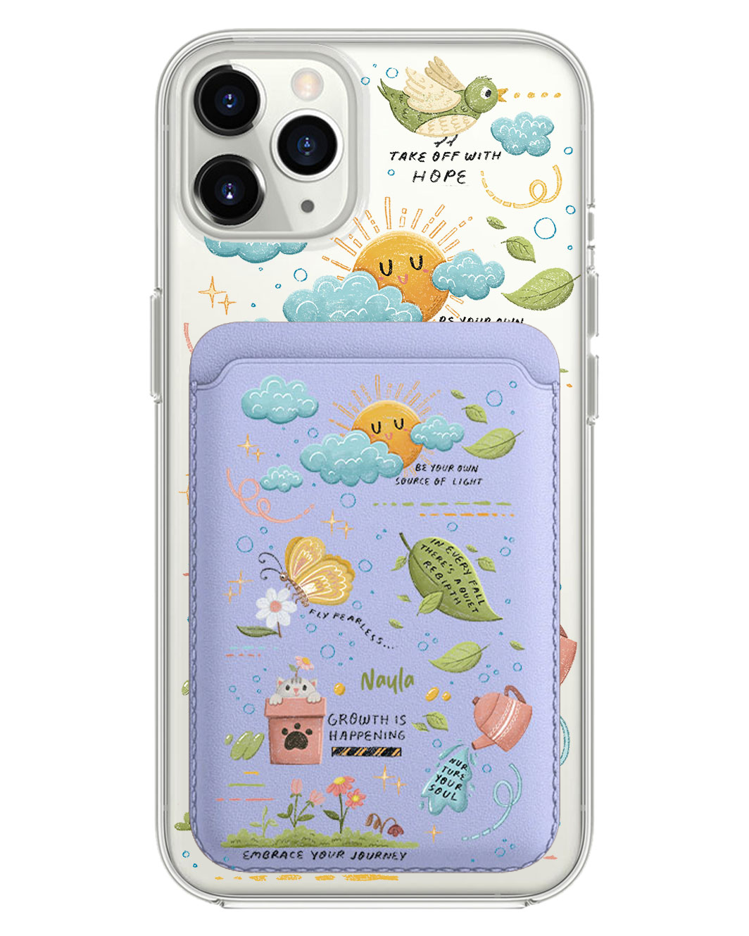 iPhone Magnetic Wallet Case -  Growth
