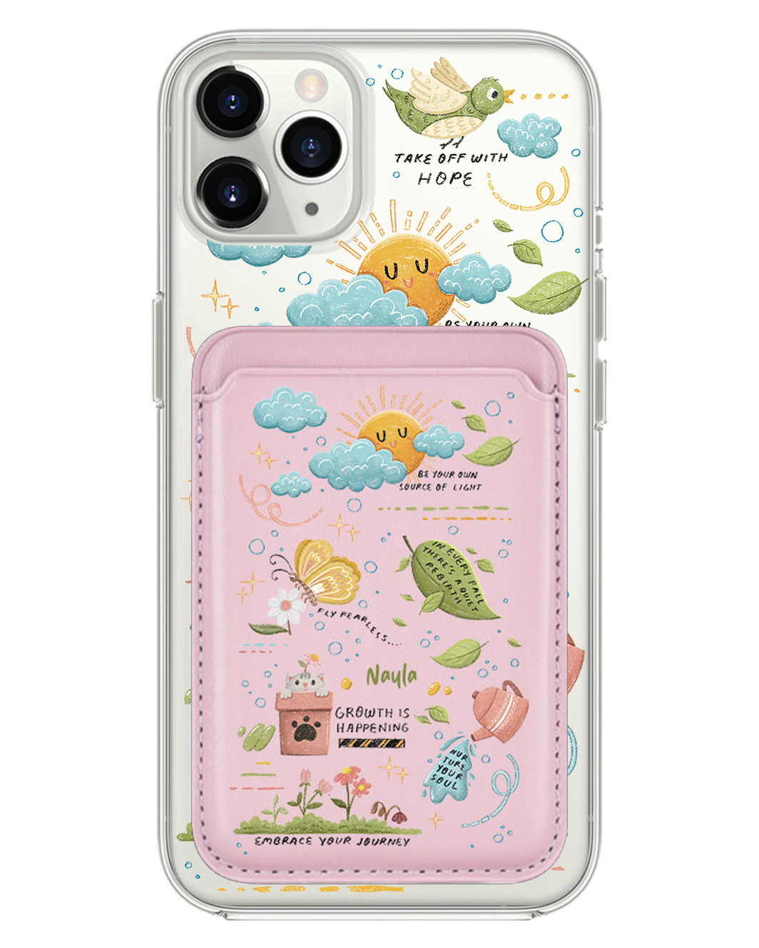 iPhone Magnetic Wallet Case -  Growth