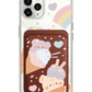 iPhone Magnetic Wallet Case - Ice Cream for Teddy