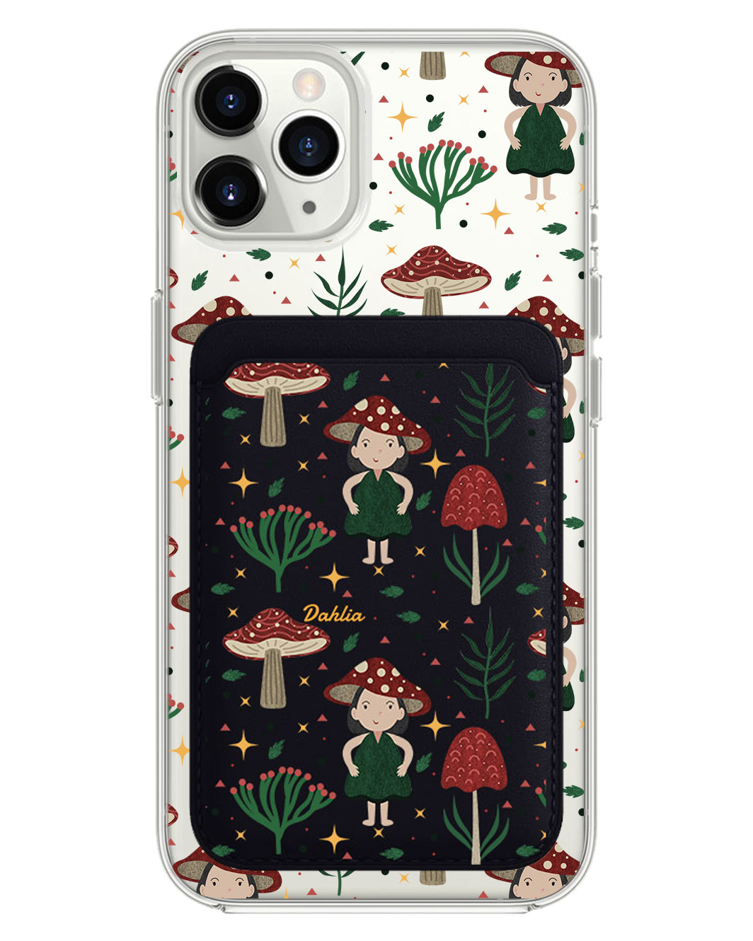 iPhone Magnetic Wallet Case - Lost in the Forest 2.0