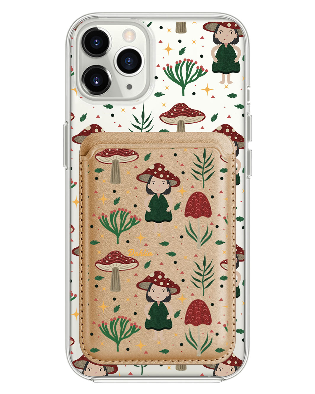 iPhone Magnetic Wallet Case - Lost in the Forest 2.0