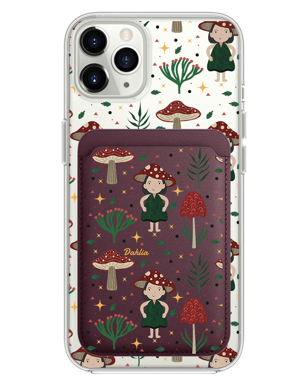 iPhone Magnetic Wallet Case - Lost in the Forest 2.0