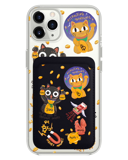iPhone Magnetic Wallet Case - I Am... Money Magnet!!!