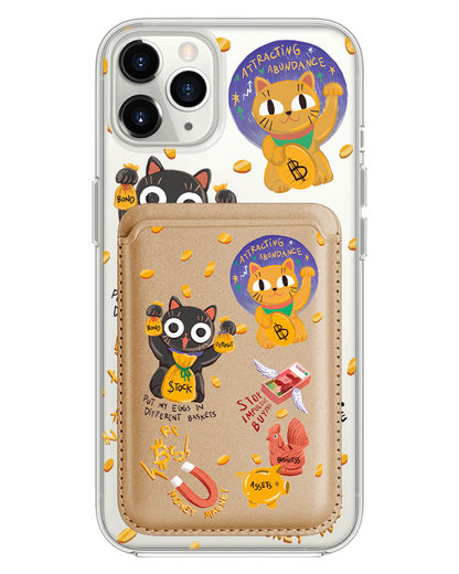 iPhone Magnetic Wallet Case - I Am... Money Magnet!!!