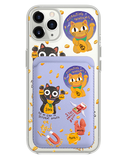 iPhone Magnetic Wallet Case - I Am... Money Magnet!!!