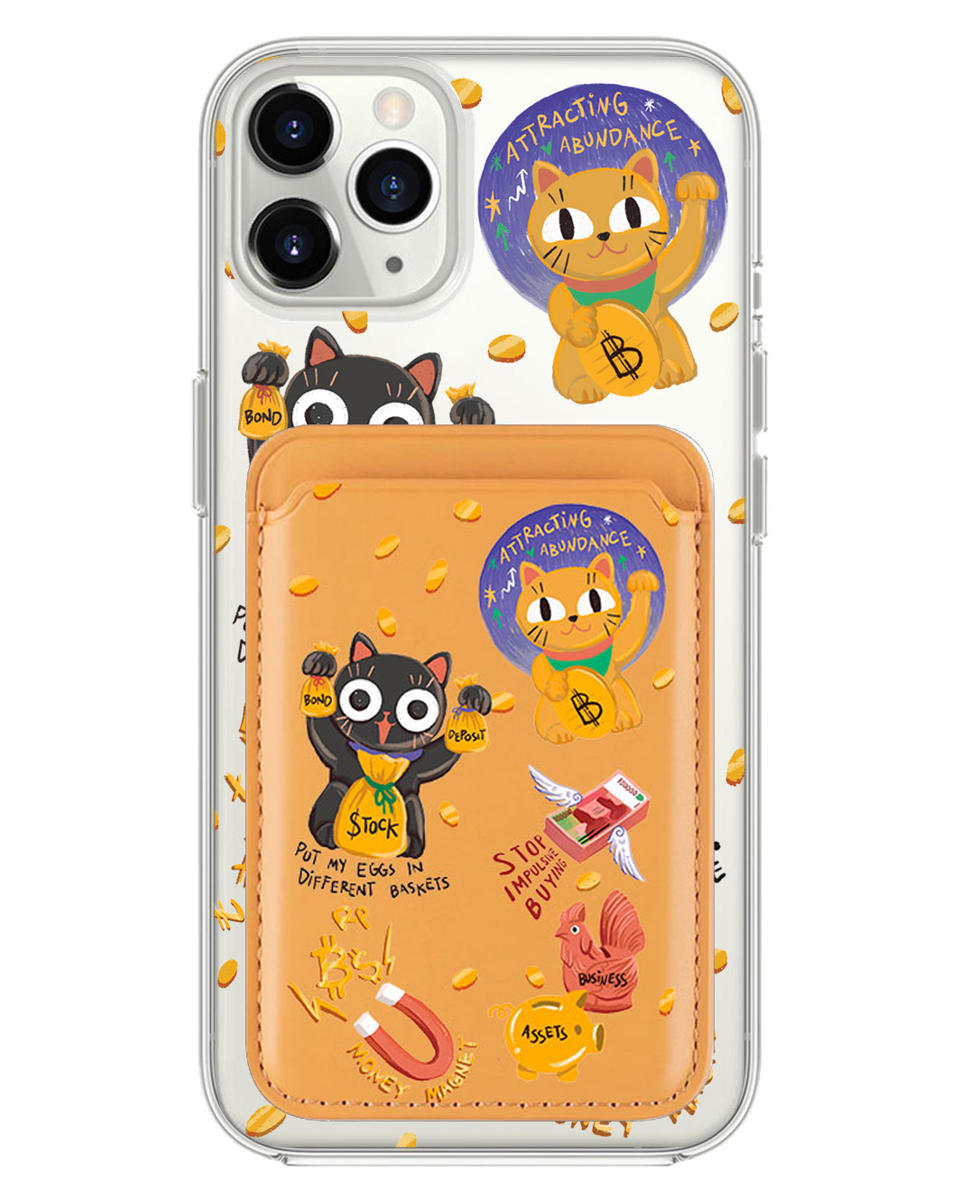 iPhone Magnetic Wallet Case - I Am... Money Magnet!!!