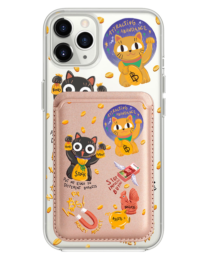 iPhone Magnetic Wallet Case - I Am... Money Magnet!!!