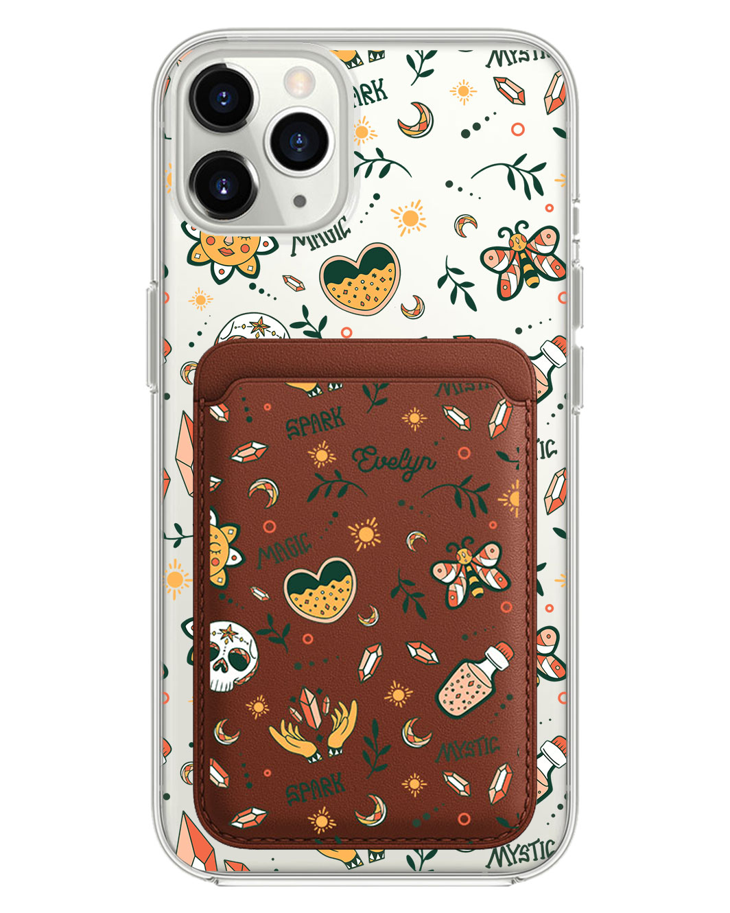 iPhone Magnetic Wallet Case - Mystic