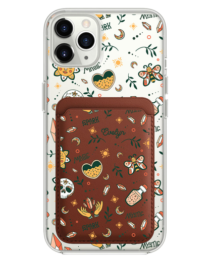 iPhone Magnetic Wallet Case - Mystic