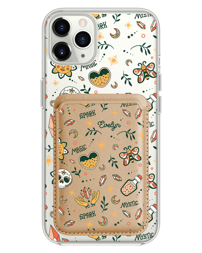 iPhone Magnetic Wallet Case - Mystic