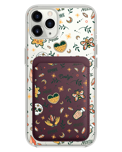 iPhone Magnetic Wallet Case - Mystic