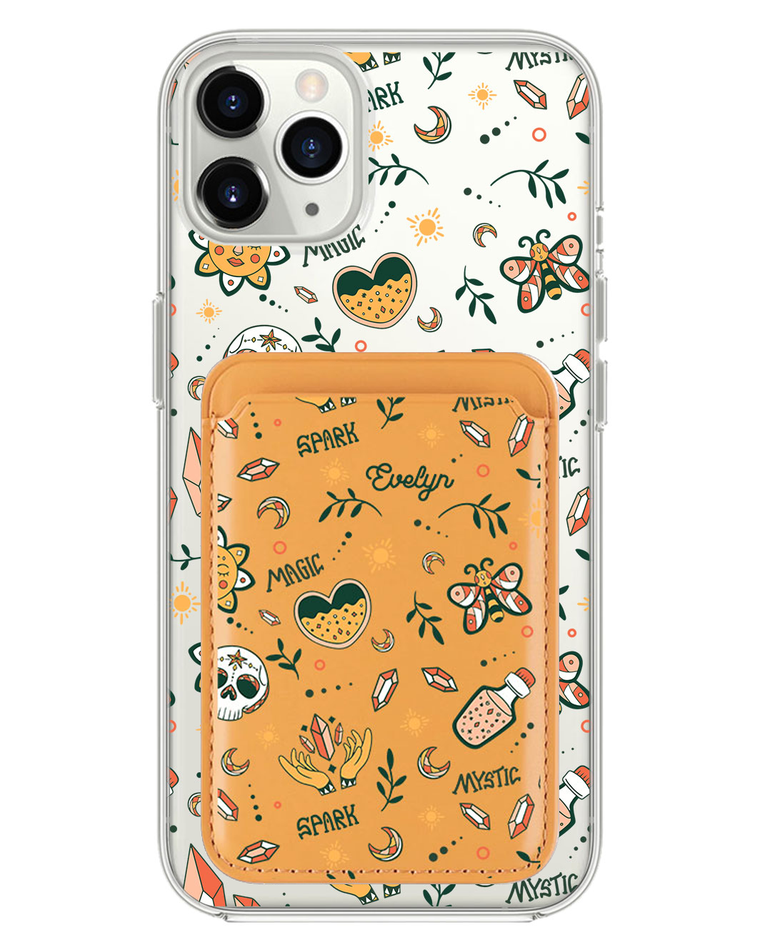 iPhone Magnetic Wallet Case - Mystic