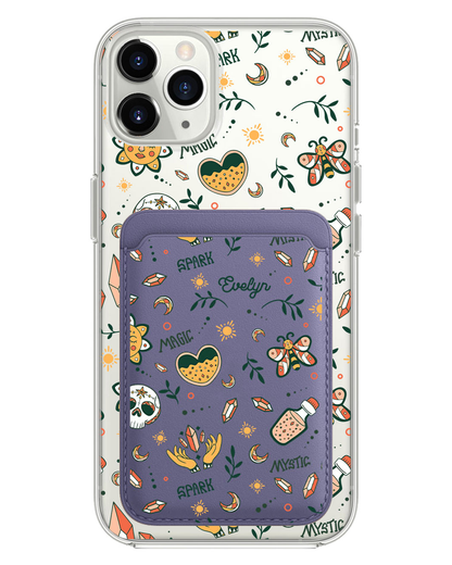 iPhone Magnetic Wallet Case - Mystic