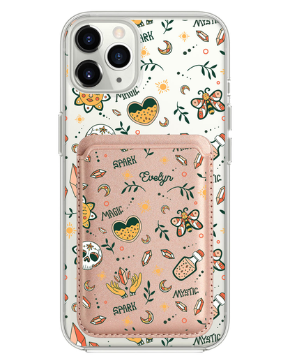 iPhone Magnetic Wallet Case - Mystic
