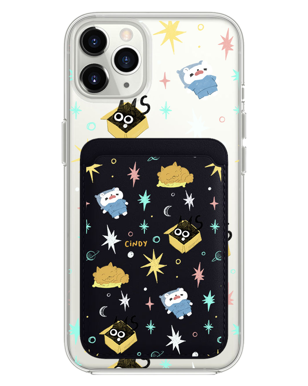 iPhone Magnetic Wallet Case - Mystic