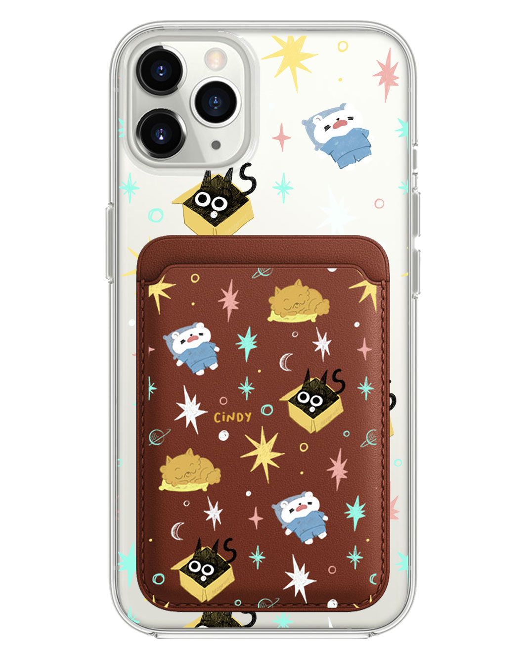 iPhone Magnetic Wallet Case - Mystic