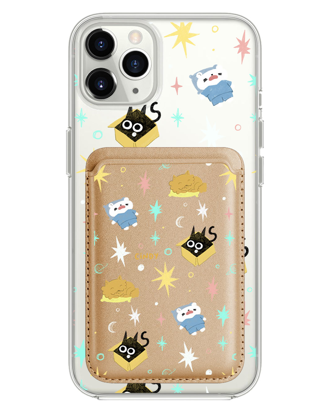 iPhone Magnetic Wallet Case - Mystic