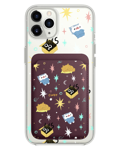 iPhone Magnetic Wallet Case - Mystic