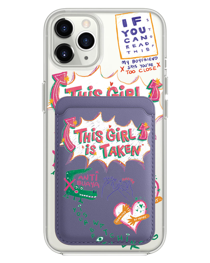 iPhone Magnetic Wallet Case - Pelakor Proof (For Her)