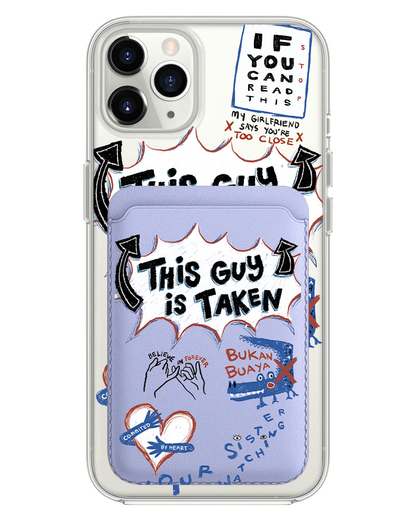 iPhone Magnetic Wallet Case - Pelakor Proof (For Him)