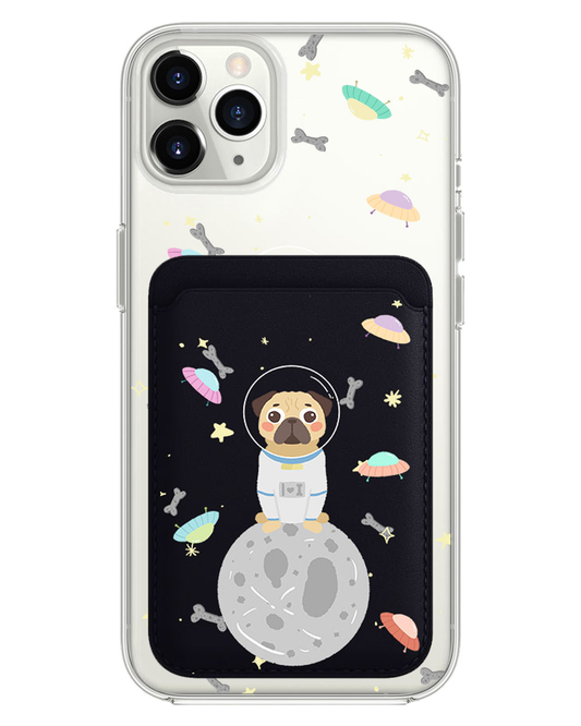 iPhone Magnetic Wallet Case - Pugstronauts