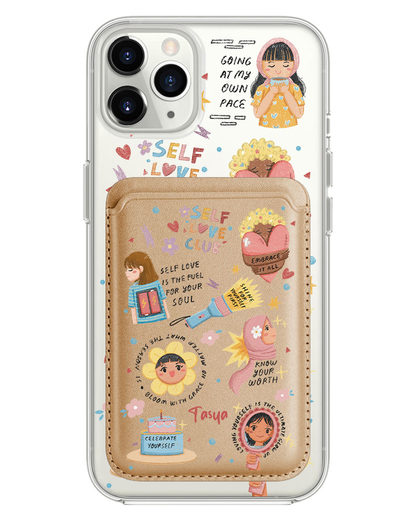 iPhone Magnetic Wallet Case -  Self Love Club