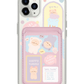 iPhone Magnetic Wallet Case - Sweets Heaven