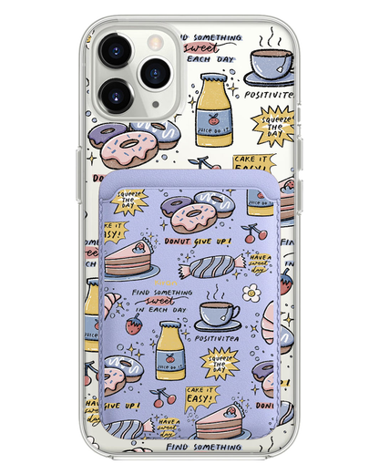 iPhone Magnetic Wallet Case - Sweets