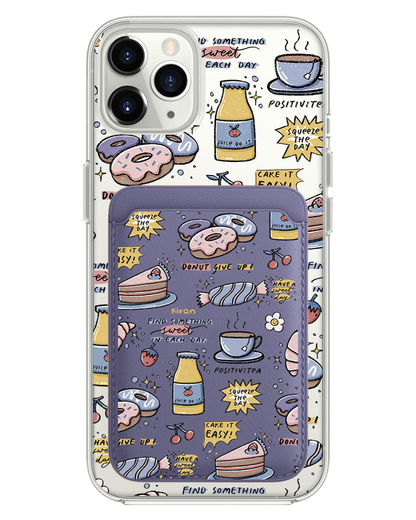 iPhone Magnetic Wallet Case - Sweets