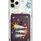 iPhone Magnetic Wallet Case - The Fish Surfer