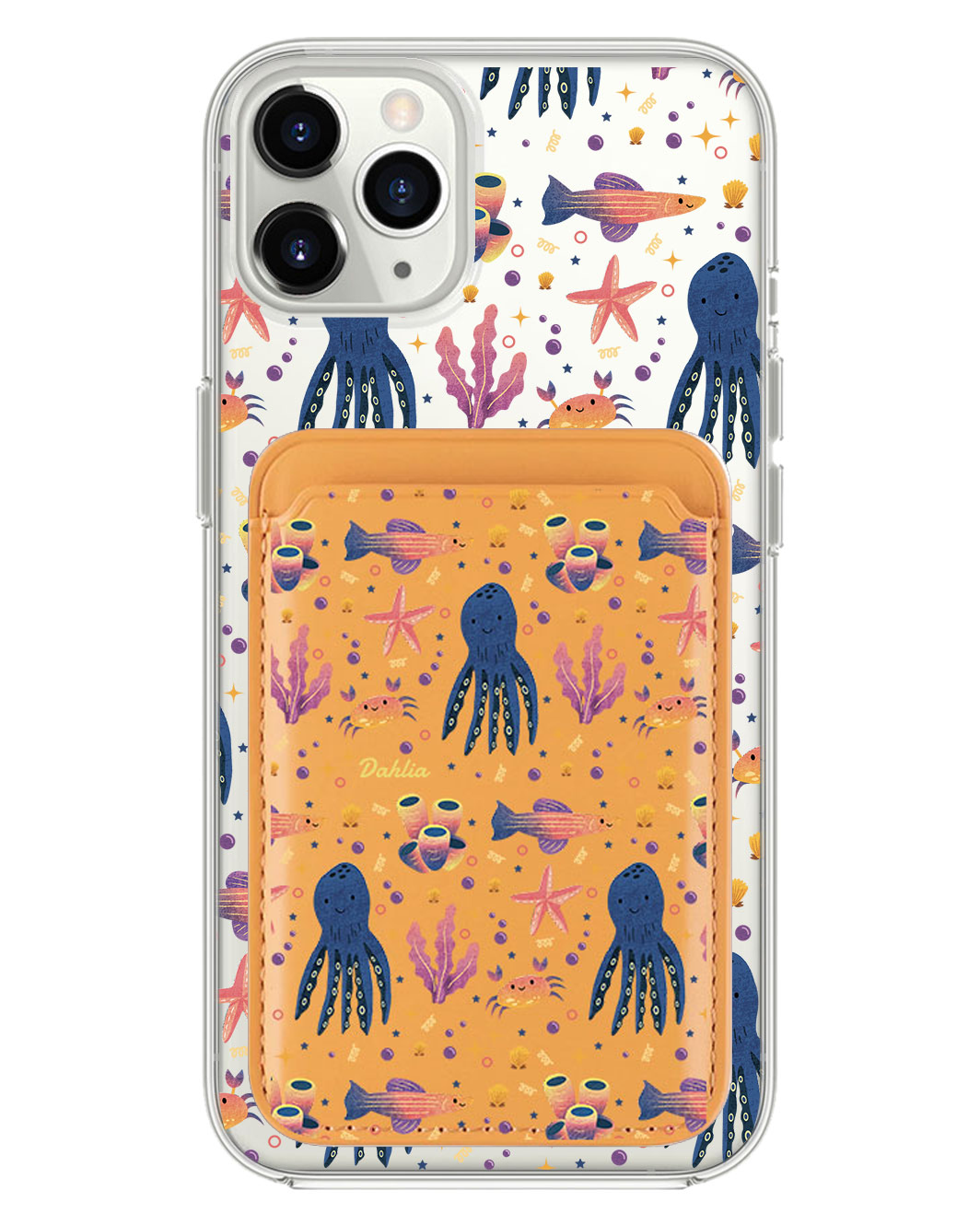 iPhone Magnetic Wallet Case - Underwater Dreams 1.0