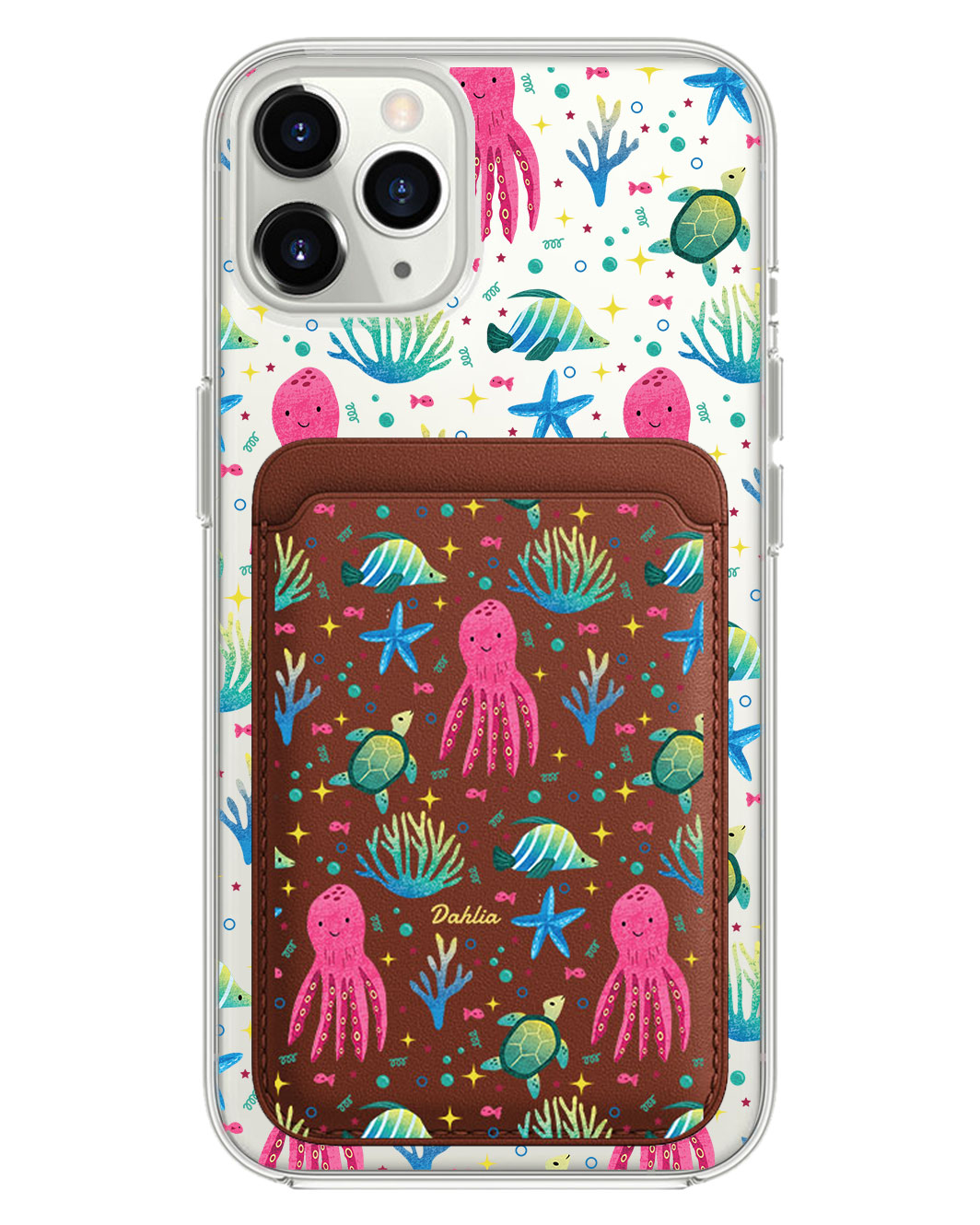 iPhone Magnetic Wallet Case - Underwater Dreams 2.0