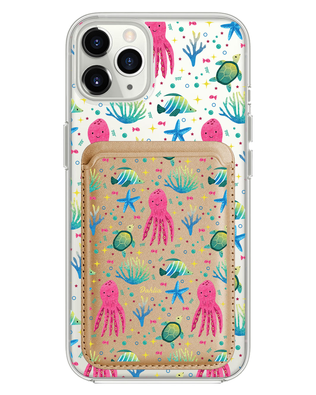 iPhone Magnetic Wallet Case - Underwater Dreams 2.0