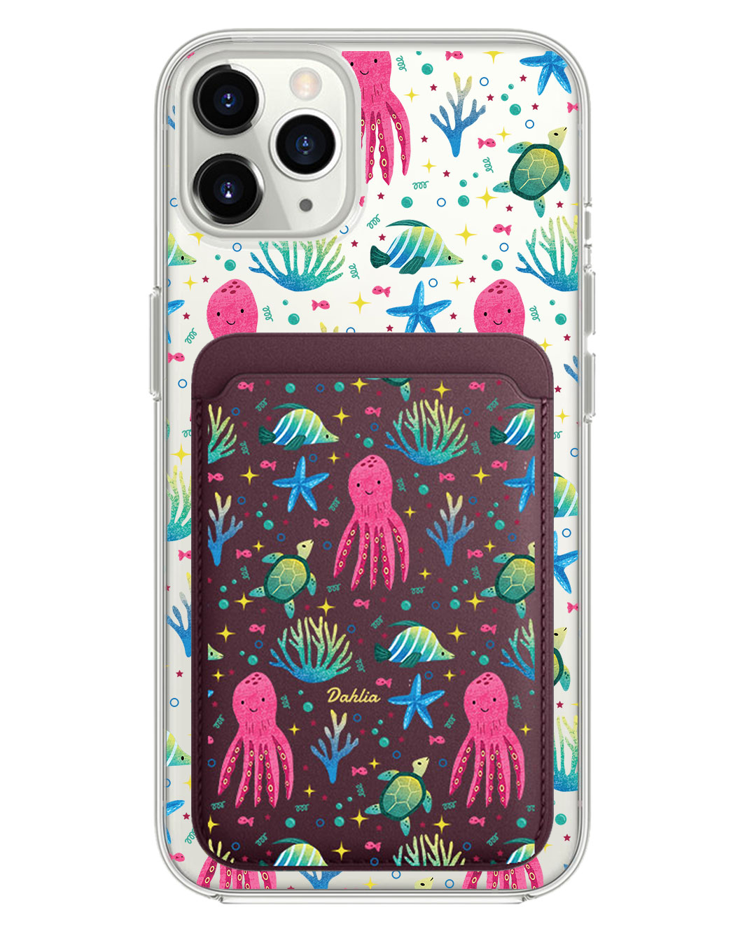 iPhone Magnetic Wallet Case - Underwater Dreams 2.0