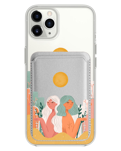 iPhone Magnetic Wallet Case - We're Beautiful