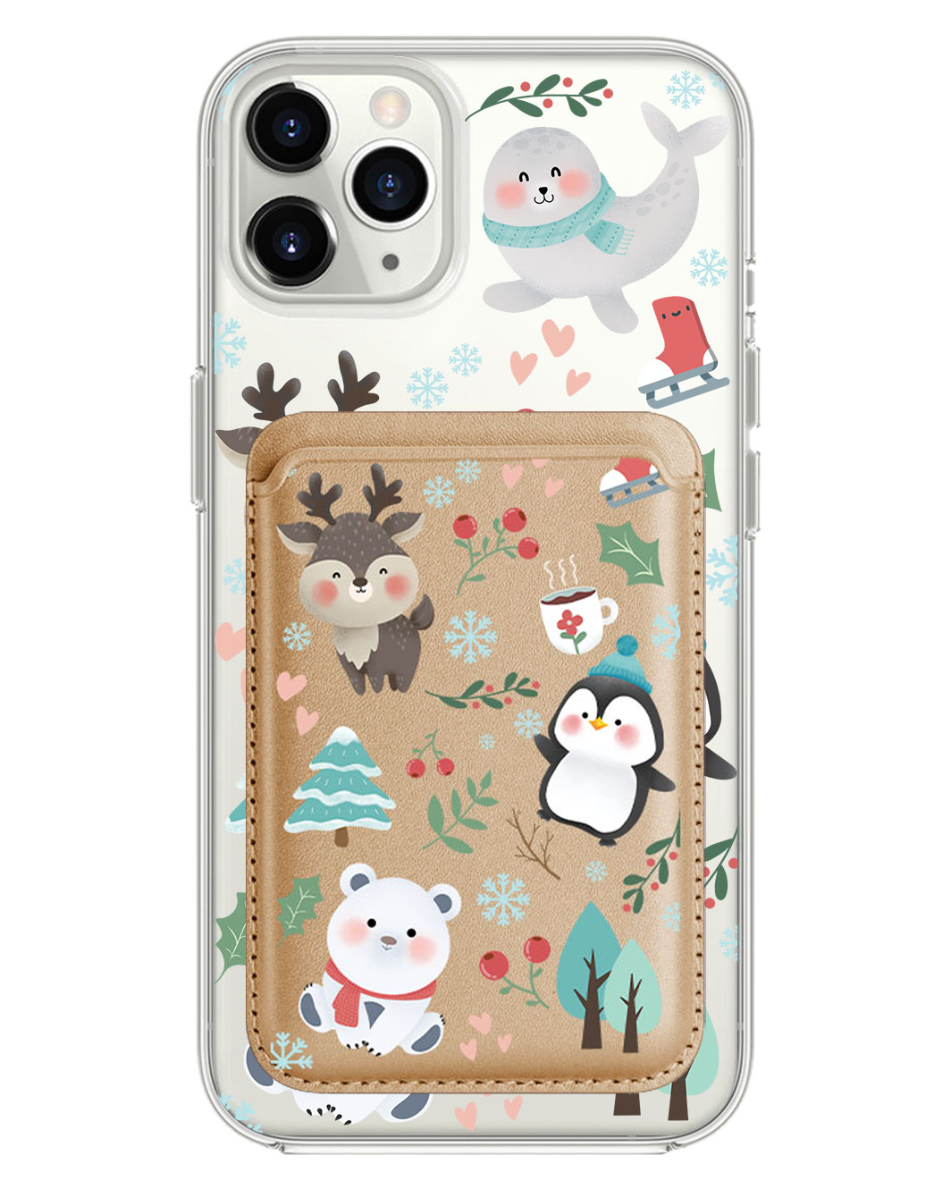 iPhone Magnetic Wallet Case - Winter