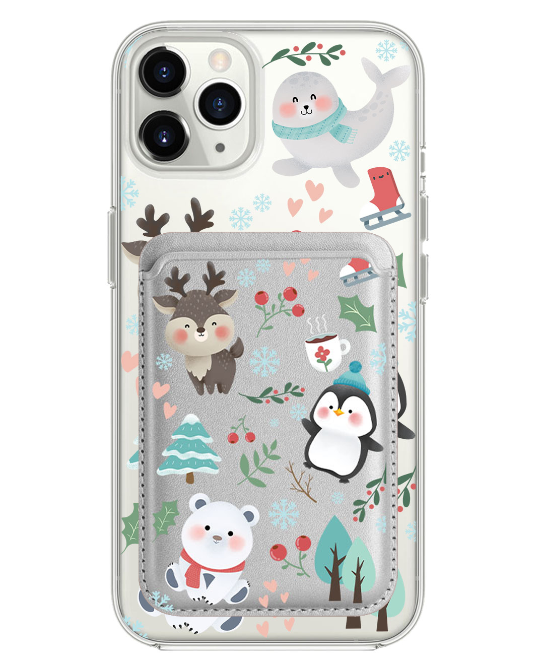 iPhone Magnetic Wallet Case - Winter